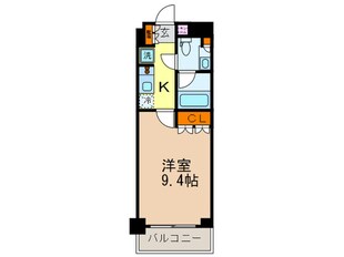 パ－クアクシス辰巳ステ－ジの物件間取画像